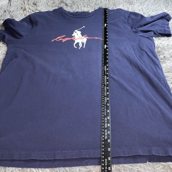 Polo Ralph Lauren Men’s  Sz 2XLT Graphic Tee Classic Big Pony  Logo - Picture 4 of 6